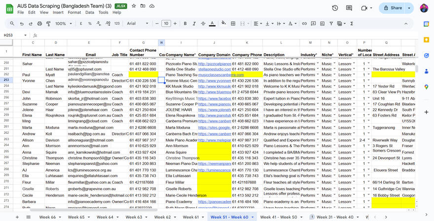 Data Extraction, Virtual Assistant, Data Entry